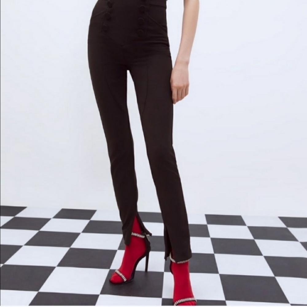 Zara high waisted pants